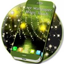 برنامه اندروید Live Wallpaper Magic Touch - چارخونه